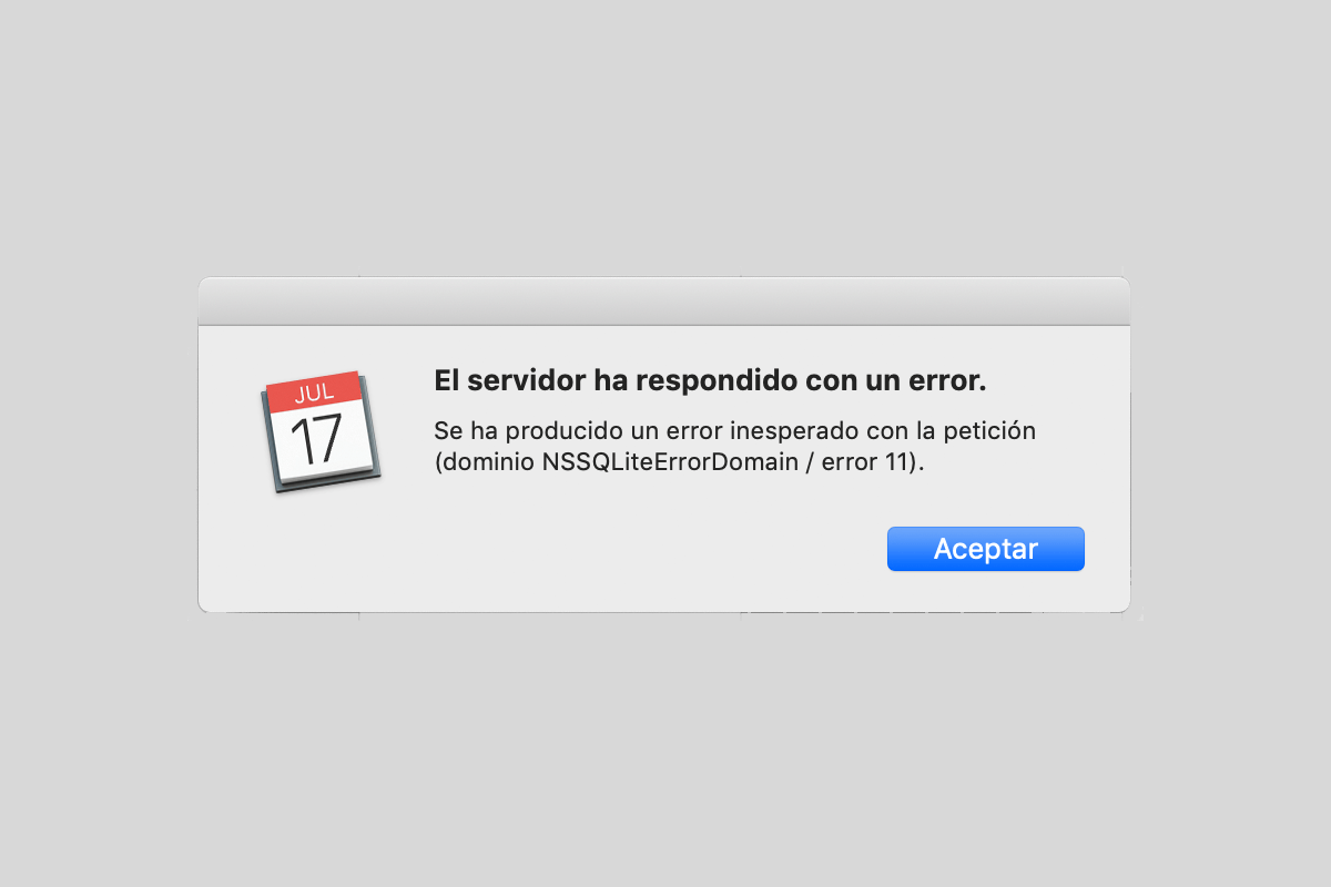 MacOS 出現 NSSQLiteErrorDomain 錯誤的解決辦法