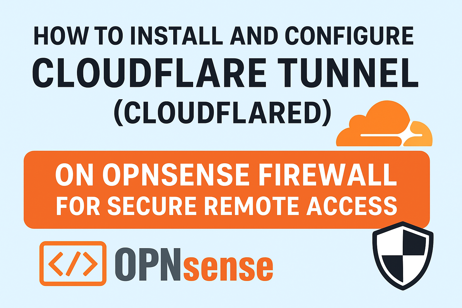 Install Cloudflared on OPNsense